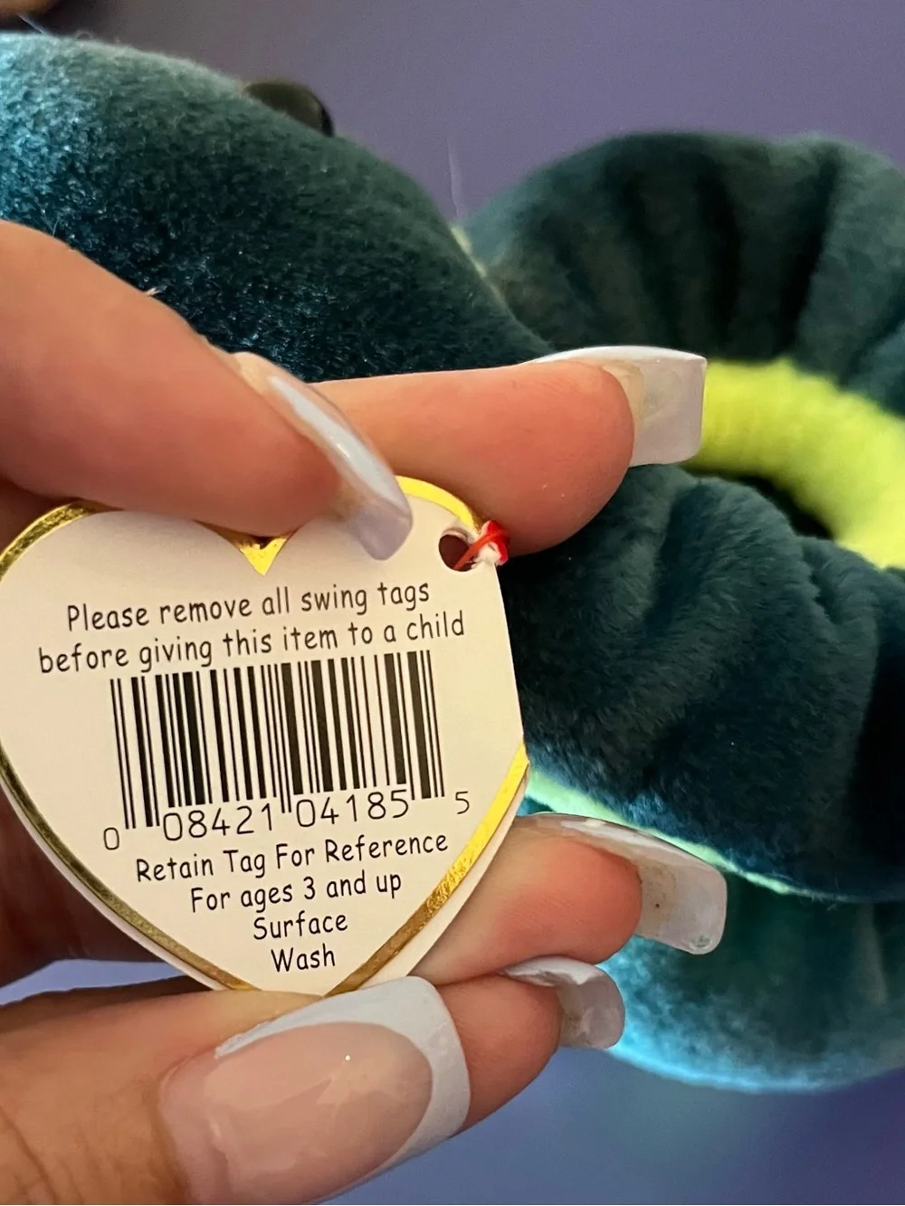 Hissy the Snake Beanie Baby